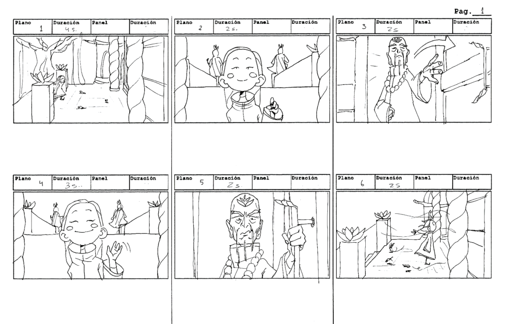 WaterLily Storyboard Part 1